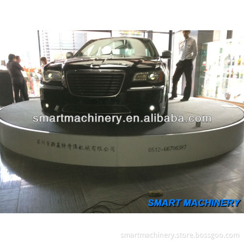 3 ton Rotating hydraulic lifting stage,stage lift
